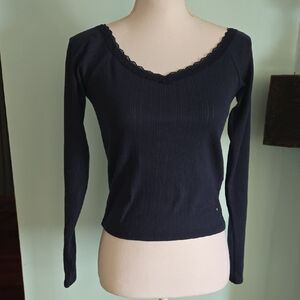 Hollister NWT Navy T-shirt M